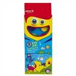 آبرنگ 12 رنگ بیضی کوچک 5003 ARY - آریا