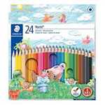 مدادرنگی 24 رنگ مقوایی  STAEDTLER 144 NC24 ABS